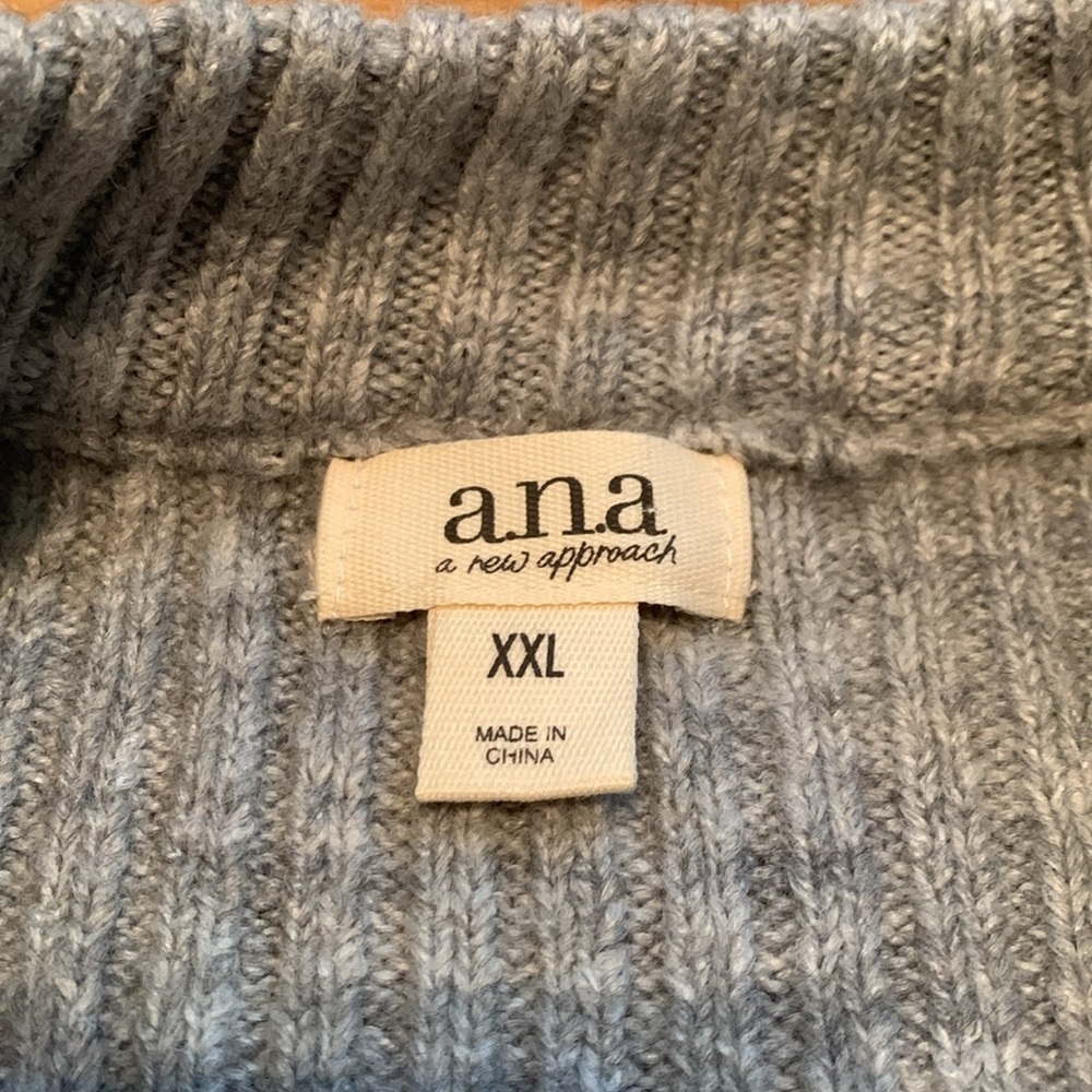 NWT ana Long Sleeve Crewneck Southwestern Style Pullover Sweater Women’s XXL - Picture 3 of 14